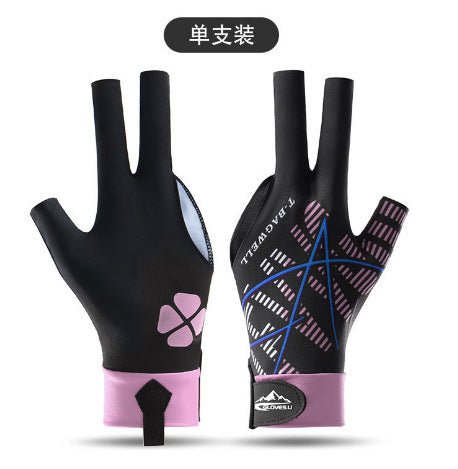 Billiards Gloves, Snooker Table Tennis Gloves, Breathable, Quick-Drying, Wear-Resistant, Comfortable, Non-Slip, Fingerless, Lightweight, Xinji Sun Protection Gloves