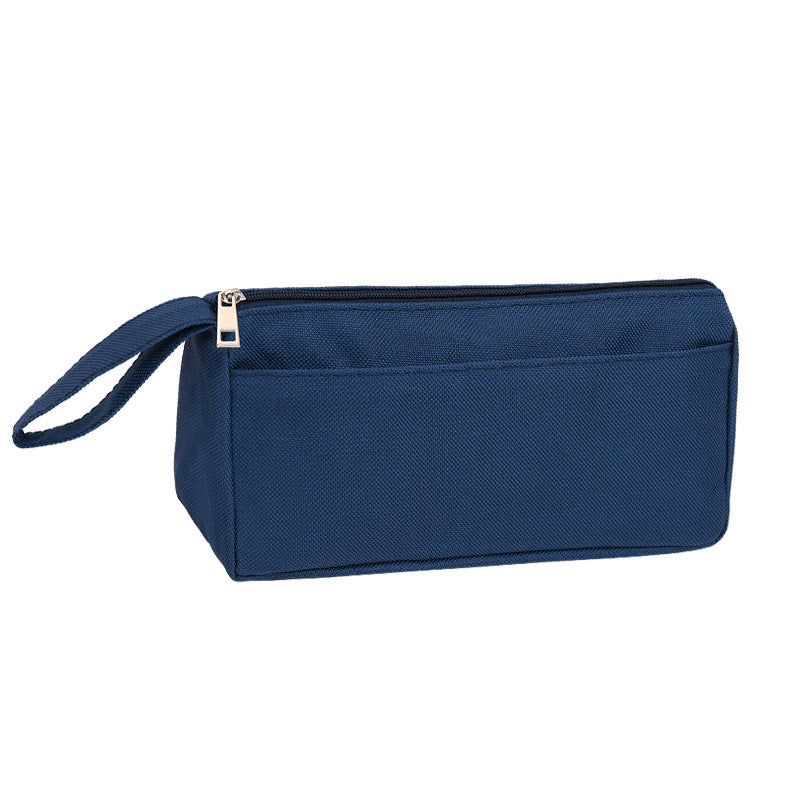 Oxford Cloth Pencil Case with Logo - Portable Stationery Bag for Students