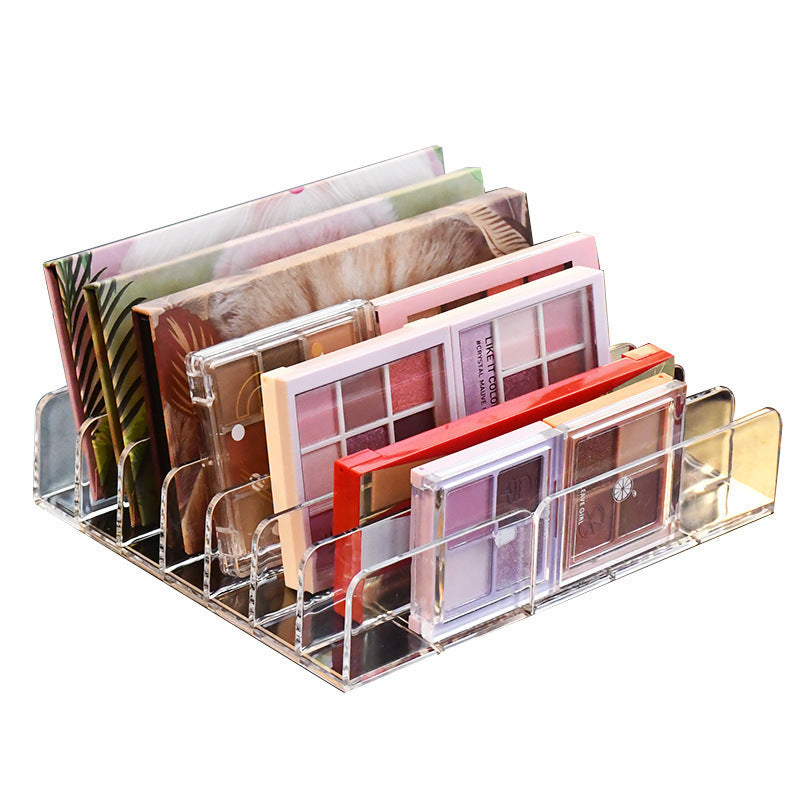 Transparent Eye Shadow & Makeup Storage Rack - Desktop Drawer Organizer