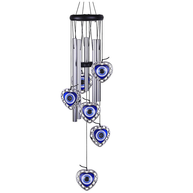 Devil's Eye Aluminum Wind Bell - Indoor & Garden Metal Wind Chime Decoration