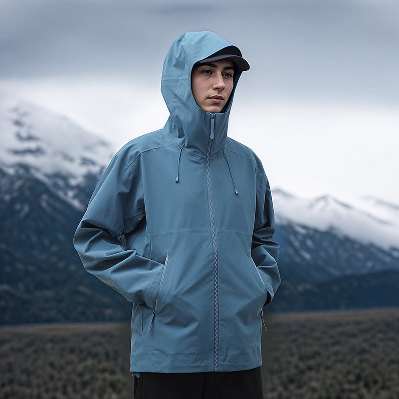 New Bird Home Outdoor Mountaineering Hard Shell Jacket Men's Three-proof Fabric Fashion Trendy Multi-color Optional Couple Jacket