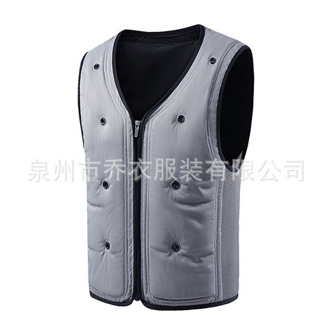 Cross-Border New Physical Cooling Vest Summer Outdoor High Temperature Work Sports Climbing Heatstroke Prevention Cooling Clothing