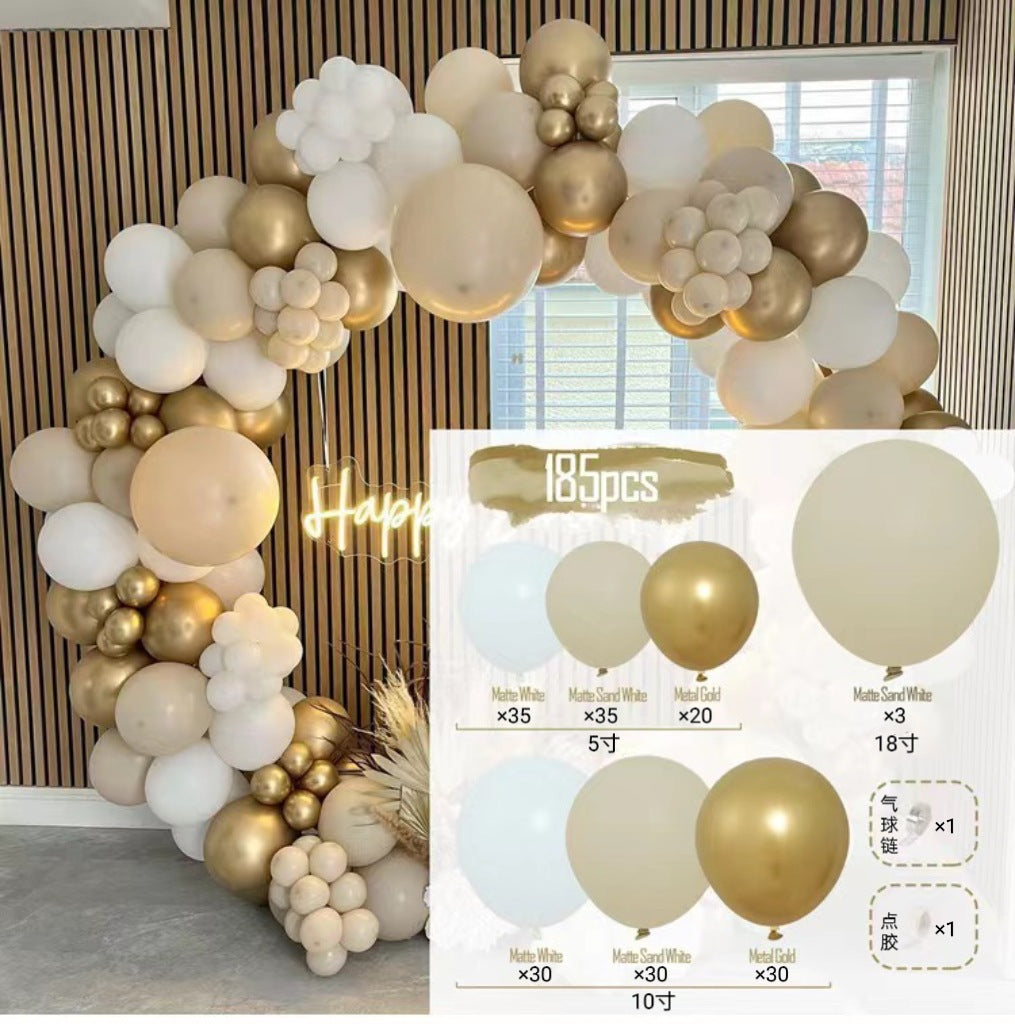 Pink Balloon Arch Garland Set - Birthday & Wedding Party Decoration Kit
