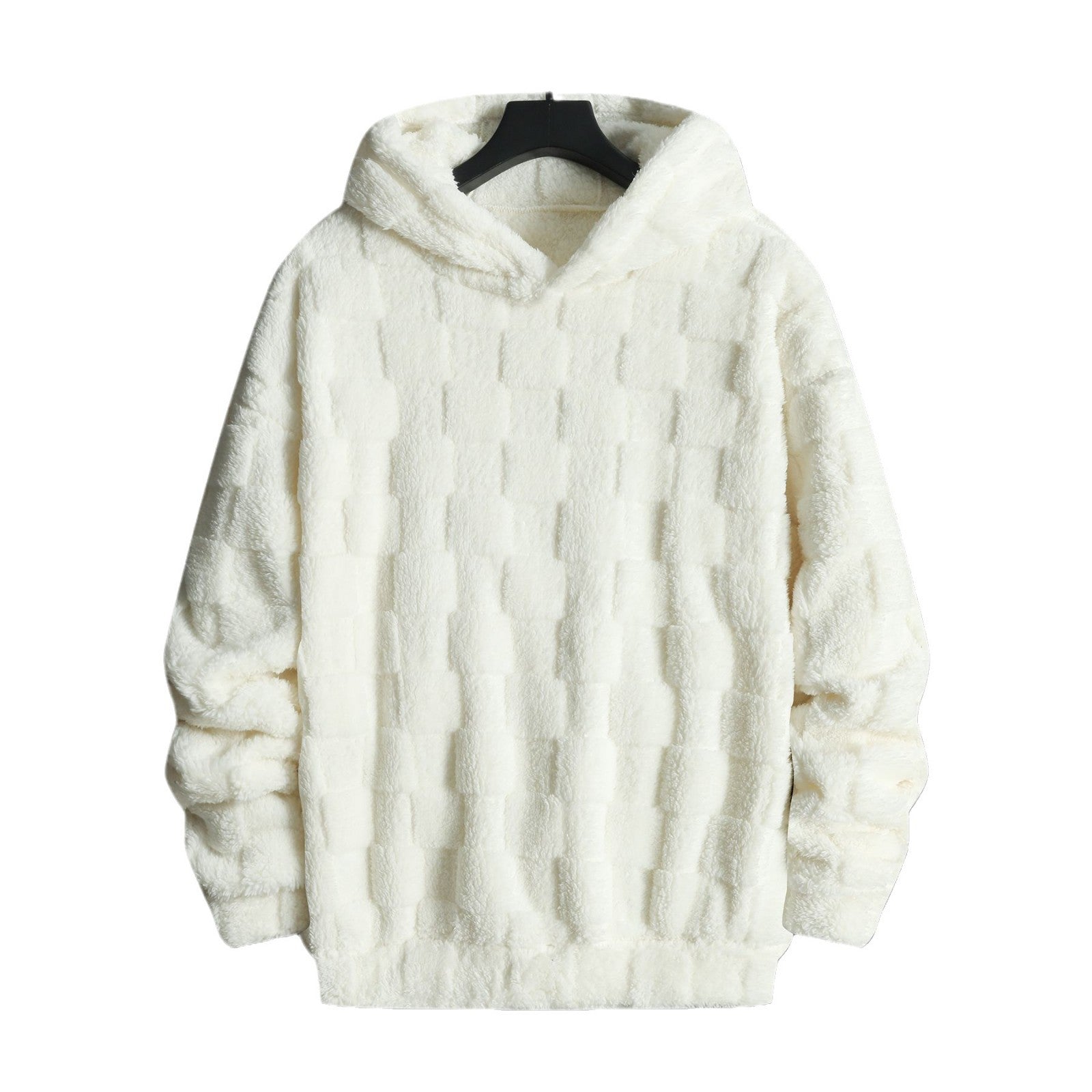 Amazon AliExpress Explosions Loose Hooded Sweatshirt Men's Winter Arctic Fleece Casual plus size Sweatshirt Home Jacket