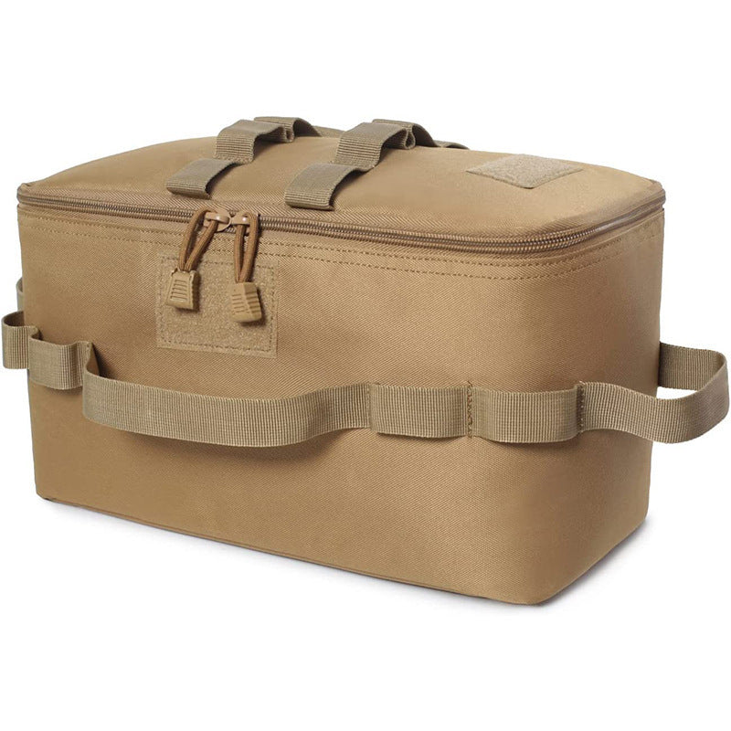 Outdoor Camping Waist Bag, Tableware, Picnic Storage Bag, Military Enthusiast Multifunctional Portable Folding Handbag