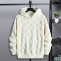 Amazon AliExpress Explosions Loose Hooded Sweatshirt Men's Winter Arctic Fleece Casual plus size Sweatshirt Home Jacket