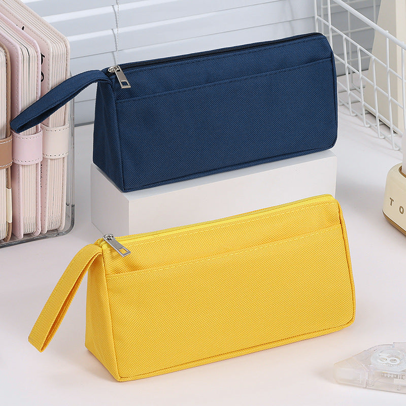 Oxford Cloth Pencil Case with Logo - Portable Stationery Bag for Students