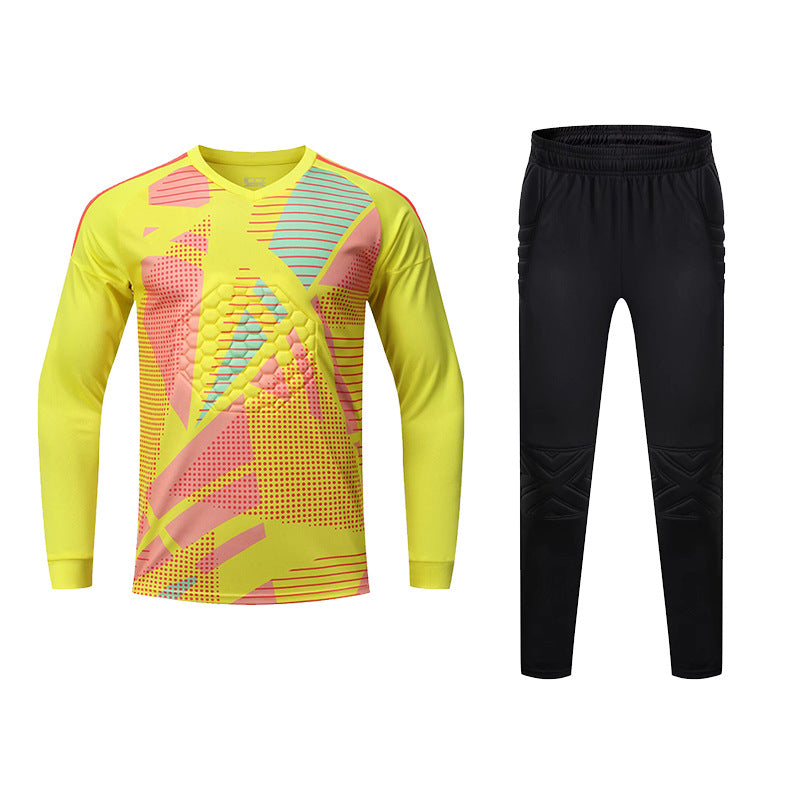 Camouflage Football Goalkeeper Uniform - Men's & Women's Game Jersey Set