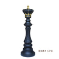 Creative home decoration chess resin decoration window home decoration black white chess ornaments
