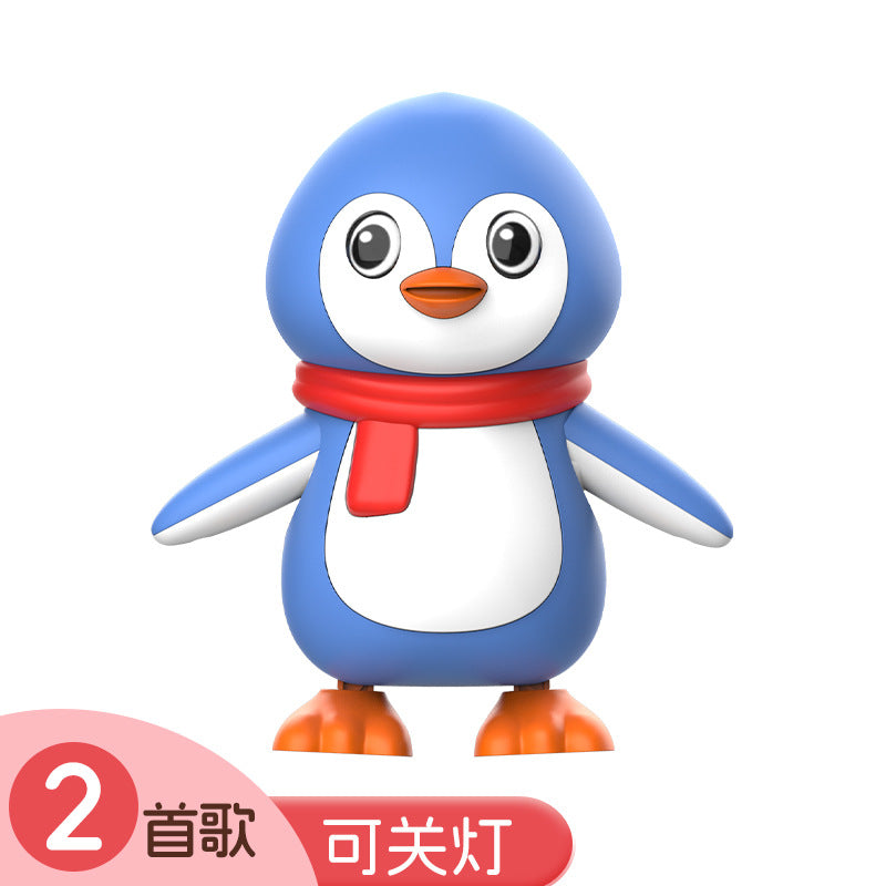 Electric Dancing Penguin Toy - Singing Swing Light Music Baby Development Toy