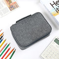 72 Hole Sketch Pen Storage Bag Amazon Hot Student Pencil Bag Three-Layer 24 Hole 48 Hole Pencil Stationery Storage Bag