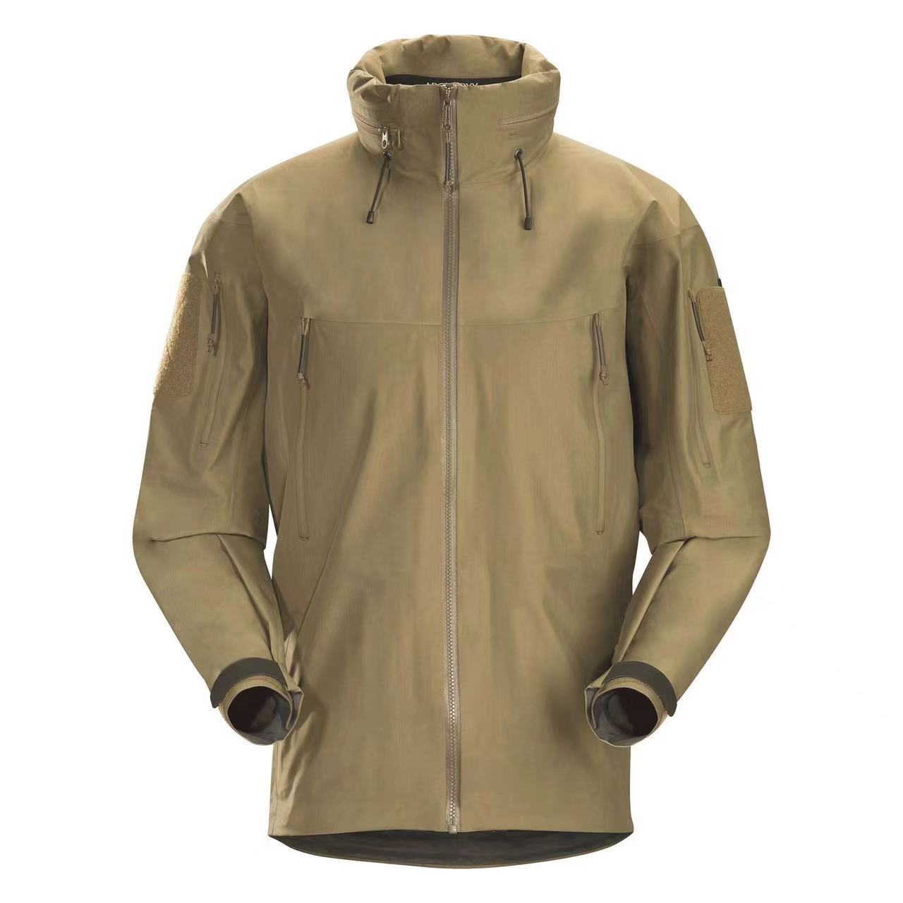 Bird's Home Outdoor Hard Shell Full Waterproof Jacket Men's Jacket Pressure Adhesive Windbreaker Jacket Lightweight Mountaineering Suit