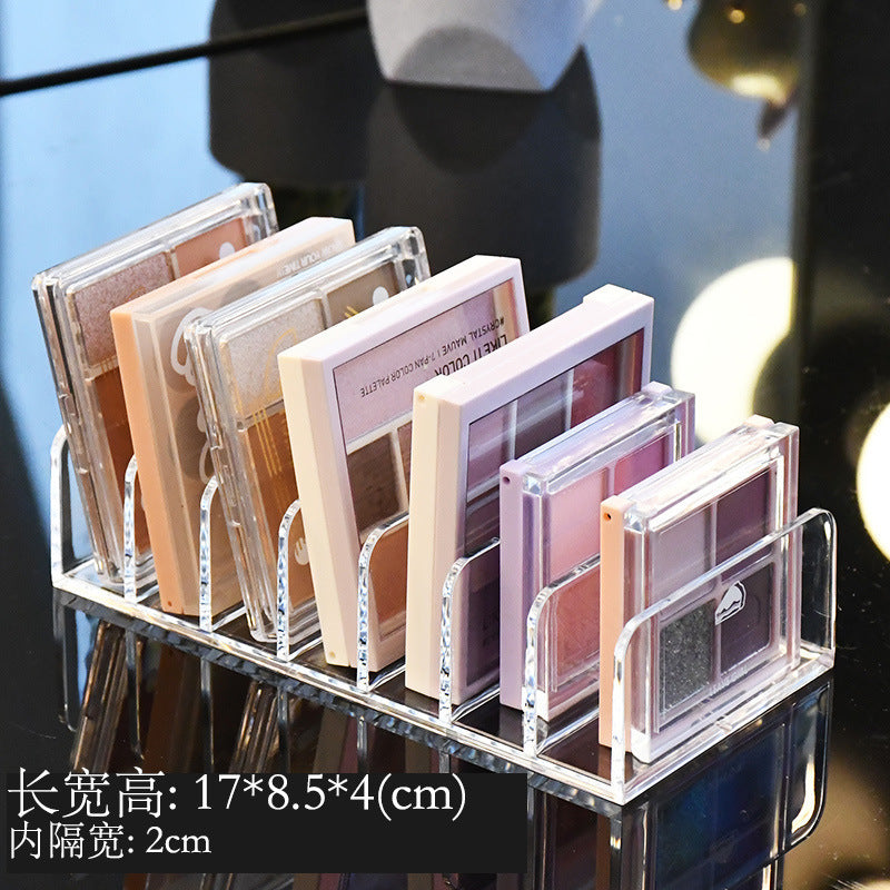 Transparent Eye Shadow & Makeup Storage Rack - Desktop Drawer Organizer