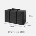 Large-Capacity Outdoor Equipment Storage Bag Camping Picnic Supplies Table and Chairs Barbecue Grill Canopy Waterproof Backpack Storage Box