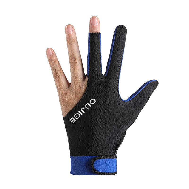 Billiards Gloves, Snooker Table Tennis Gloves, Breathable, Quick-Drying, Wear-Resistant, Comfortable, Non-Slip, Fingerless, Lightweight, Xinji Sun Protection Gloves