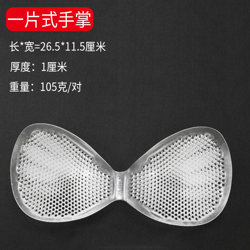 Breathable Thickened Silicone Chest Pad Push-up Invisible Bikini Swimsuit Honeycomb Chest Pad Sports Underwear Pad Insert Top Pad