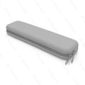 New Silicone Pencil Case Large Capacity Stationery Bag Student Simple Pencil Case Portable Long Square Stationery Storage Pencil Bag
