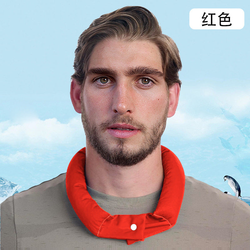 Snap Ice Scarf, Ice Cooling Scarf, Cooling Scarf, Cool Cooling Ice Scarf, Ice Cross-Border Scarf, Amazon Cool Silk Scarf