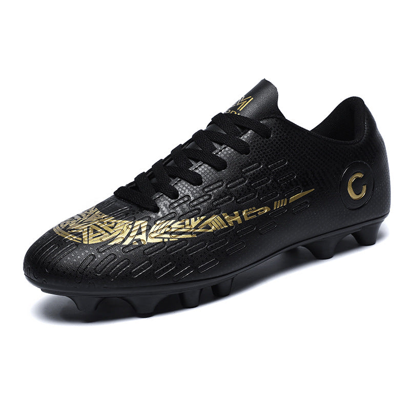 Low-Top Football Shoes - Long Broken Spike Training Shoes for Youth & Kids