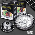 A generation of extra thick stainless steel retractable steamer plate foldable fruit plate kitchen steamer cage artifact