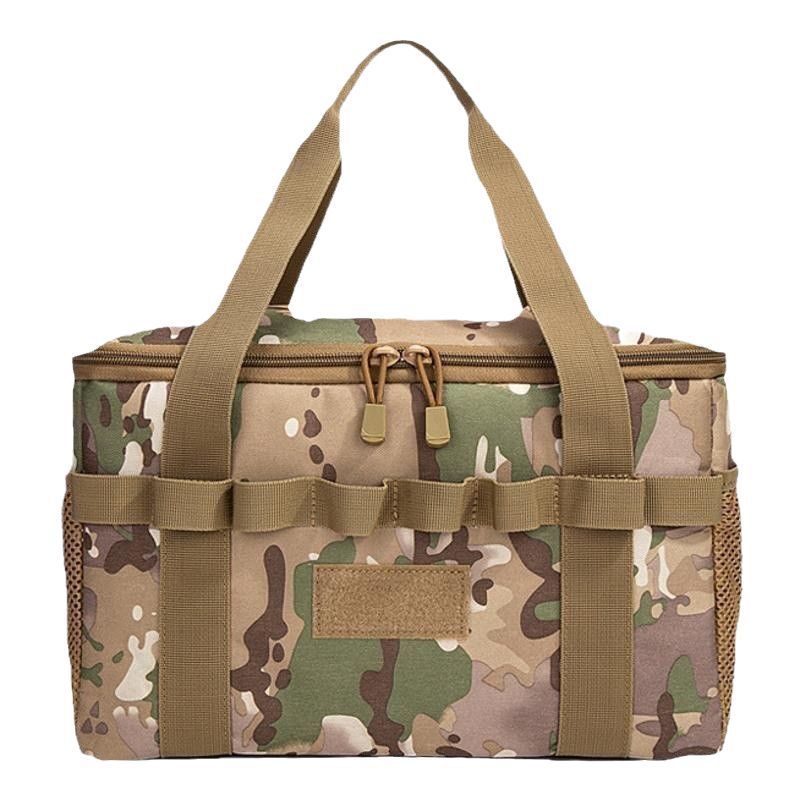 in stock Niuniu Outdoor Camping Storage Bag Large Capacity Camouflage Handbag Tear Resistant Material Tactical Bag Wholesale