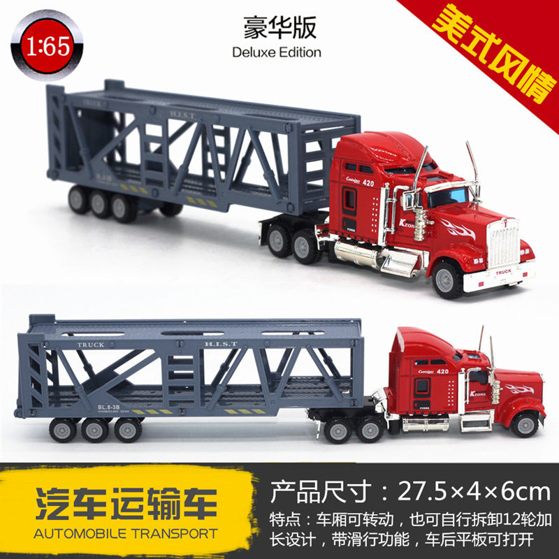 Alloy Pull Back Toy Cars Set - Fire Truck, Tank & Excavator for Kids