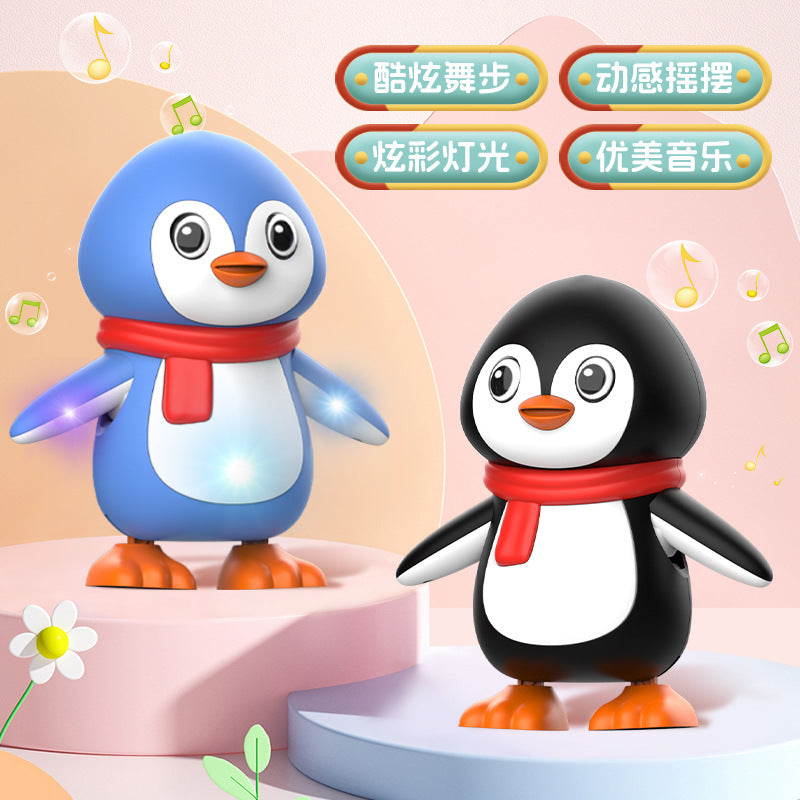 Electric Dancing Penguin Toy - Singing Swing Light Music Baby Development Toy