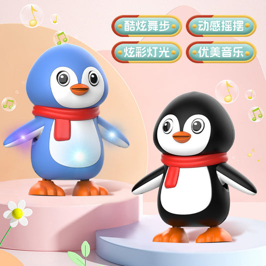 Electric Dancing Penguin Toy - Singing Swing Light Music Baby Development Toy