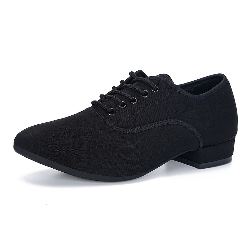 Oxford Cloth Latin Dance Shoes Men's Square Dance Shoes Adult Modern Dance Shoes Soft Bottom Social Dance Shoes Dance Shoes 2025