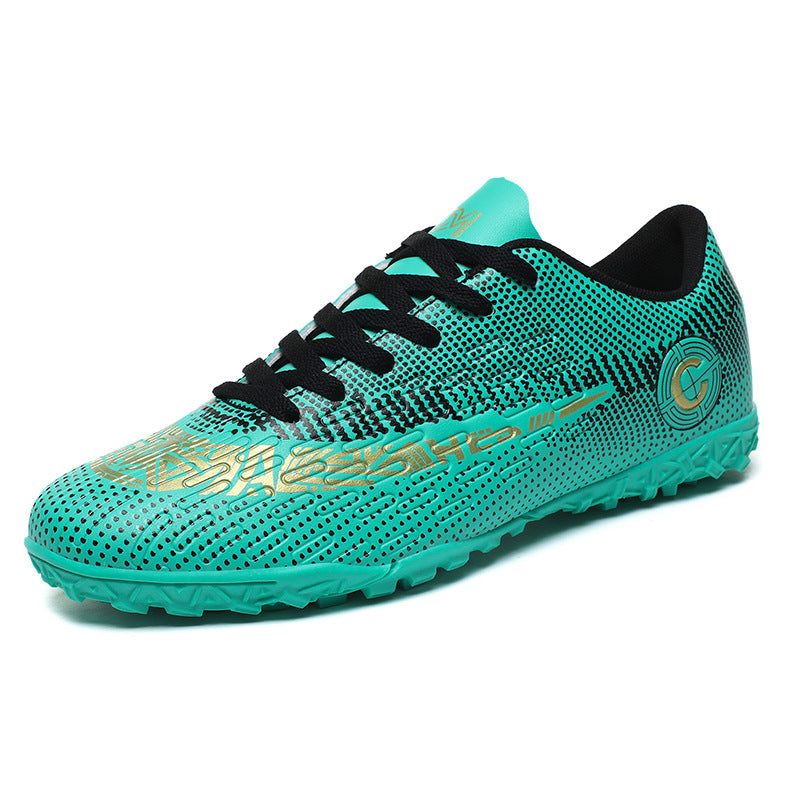 Low-Top Football Shoes - Long Broken Spike Training Shoes for Youth & Kids