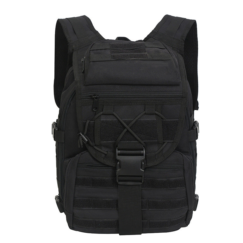 2025 New Men's Outdoor Backpack Travel Bag Large Capacity Oxford Cloth USB Charging Summer Camp Bag Export