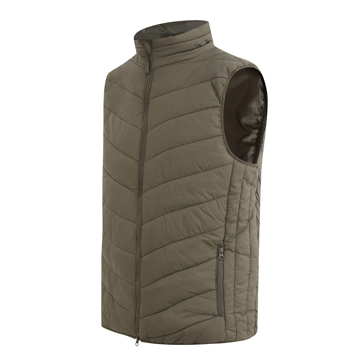New Men's Vest for Autumn and Winter, Warm American Version, Military Tactical Camouflage, Outdoor Sports, Windproof with Zipper Pockets