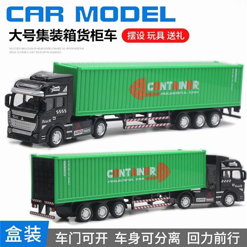 Alloy Pull Back Toy Cars Set - Fire Truck, Tank & Excavator for Kids