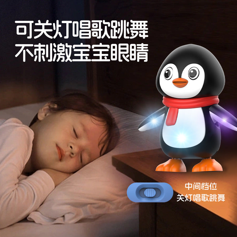 Electric Dancing Penguin Toy - Singing Swing Light Music Baby Development Toy