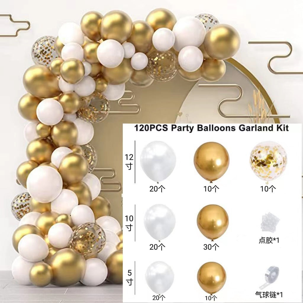 Pink Balloon Arch Garland Set - Birthday & Wedding Party Decoration Kit
