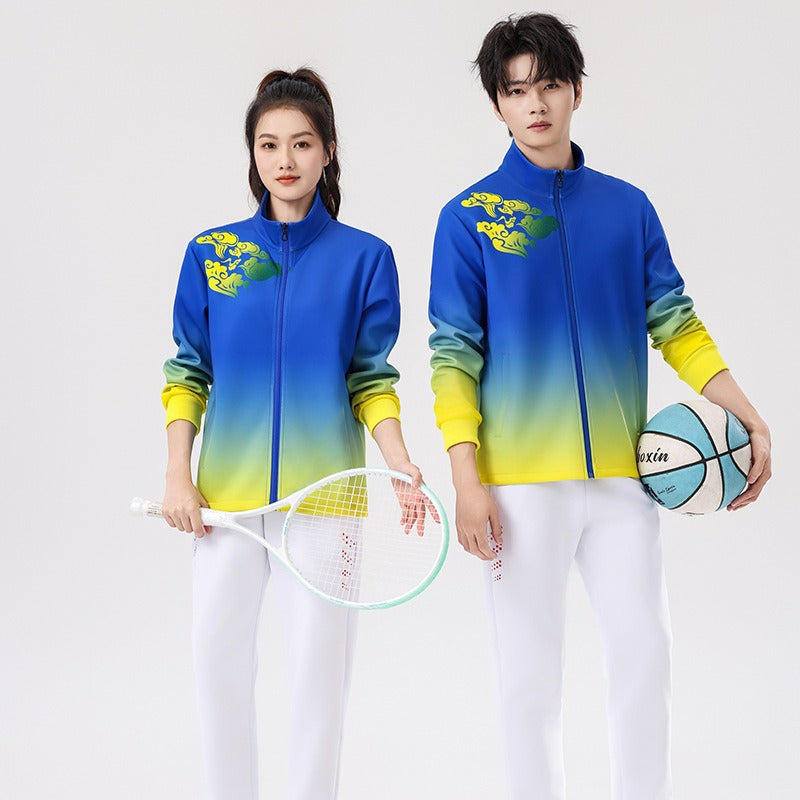 Walking Group Team Uniforms Badminton Women's and Men's Large Size Aerobics Performance Uniforms Sportswear Sports Games Sports Suits