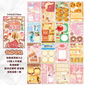 Xinmo Creative Fun Full Set Pet Sticky Notes Journal Drawing Materials DIY Gift Vintage Sticker Set