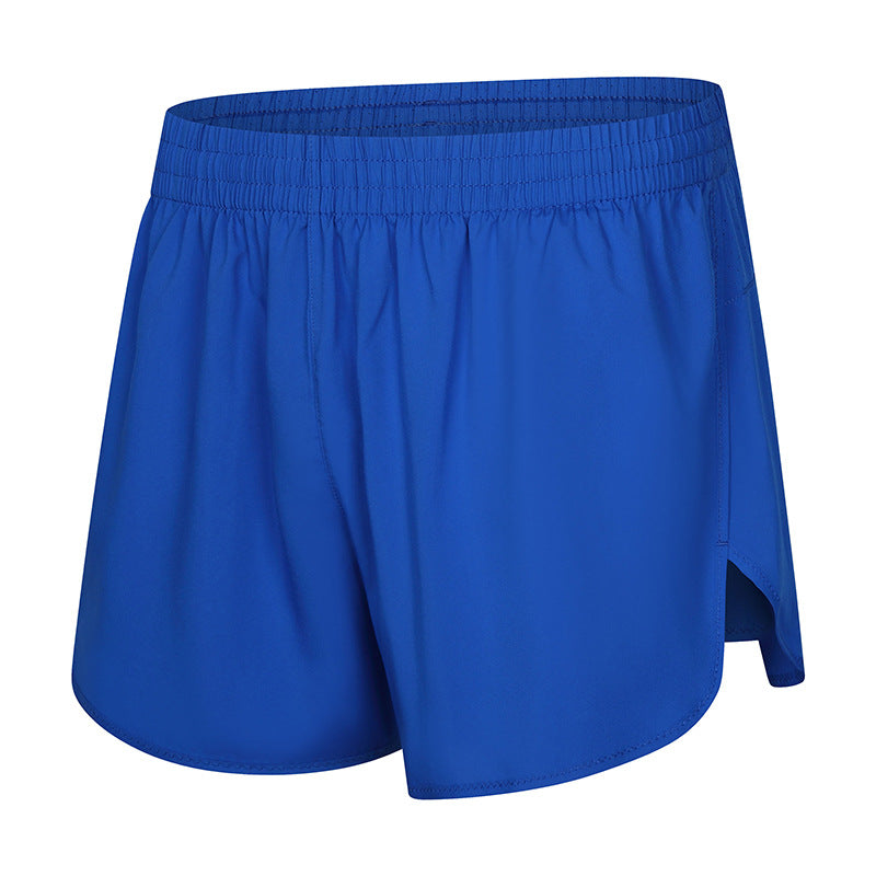 Running racing shorts men's and women's quick-drying loose breathable marathon track and field sports fitness training three pants special offer