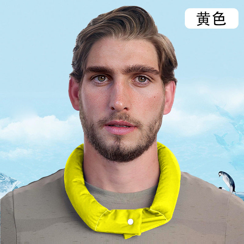 Snap Ice Scarf, Ice Cooling Scarf, Cooling Scarf, Cool Cooling Ice Scarf, Ice Cross-Border Scarf, Amazon Cool Silk Scarf