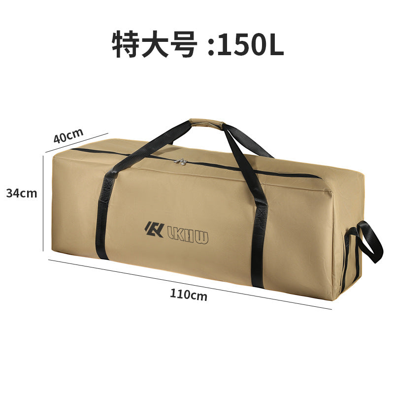 Outdoor Camping Large-Capacity Camel Bag Picnic Equipment Storage Bag Tent Backpack Oxford Cloth Bag Travel Storage