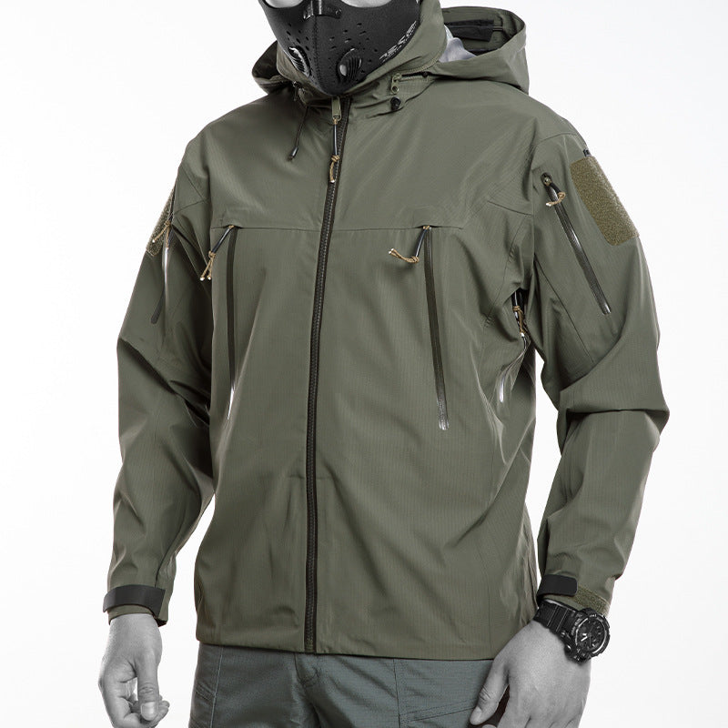 Bird Home Waterproof Hard Shell Jacket Men's American Style Windproof Outdoor Clothing Mountaineering Suit Jacket No Standard Edition