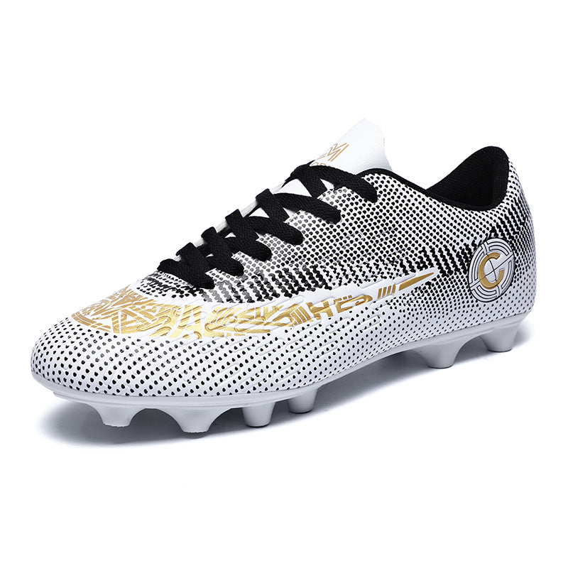 Low-Top Football Shoes - Long Broken Spike Training Shoes for Youth & Kids
