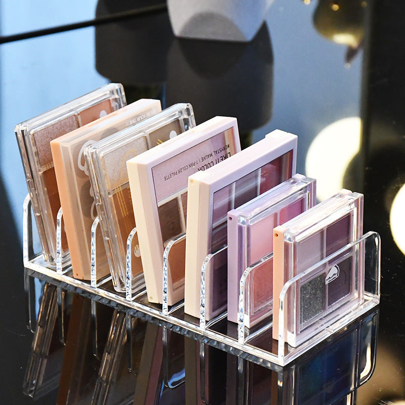 Transparent Eye Shadow & Makeup Storage Rack - Desktop Drawer Organizer