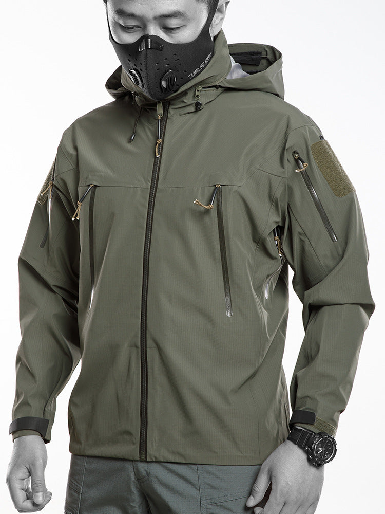 Bird Home Waterproof Hard Shell Jacket Men's American Style Windproof Outdoor Clothing Mountaineering Suit Jacket No Standard Edition