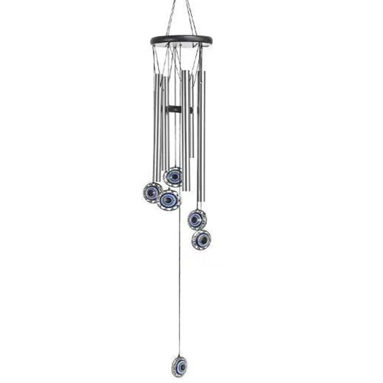Devil's Eye Aluminum Wind Bell - Indoor & Garden Metal Wind Chime Decoration