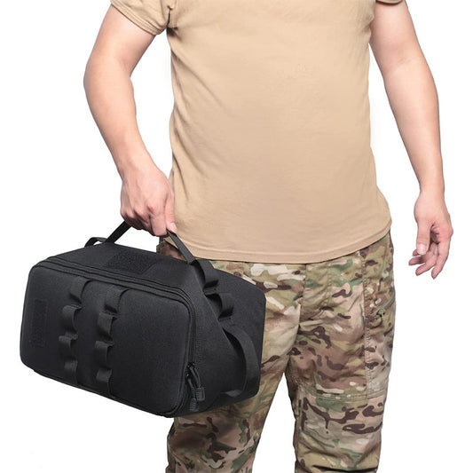 Outdoor Camping Waist Bag, Tableware, Picnic Storage Bag, Military Enthusiast Multifunctional Portable Folding Handbag
