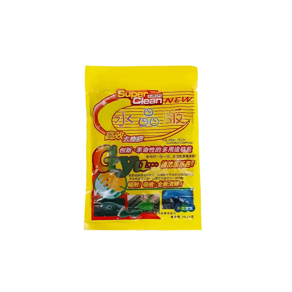 Car Cleaning Gel Reusable Sticky Putty for Air Vent & Dashboard Dust Removal Cleaning Gel  Interior Detail Keyboard Electronics