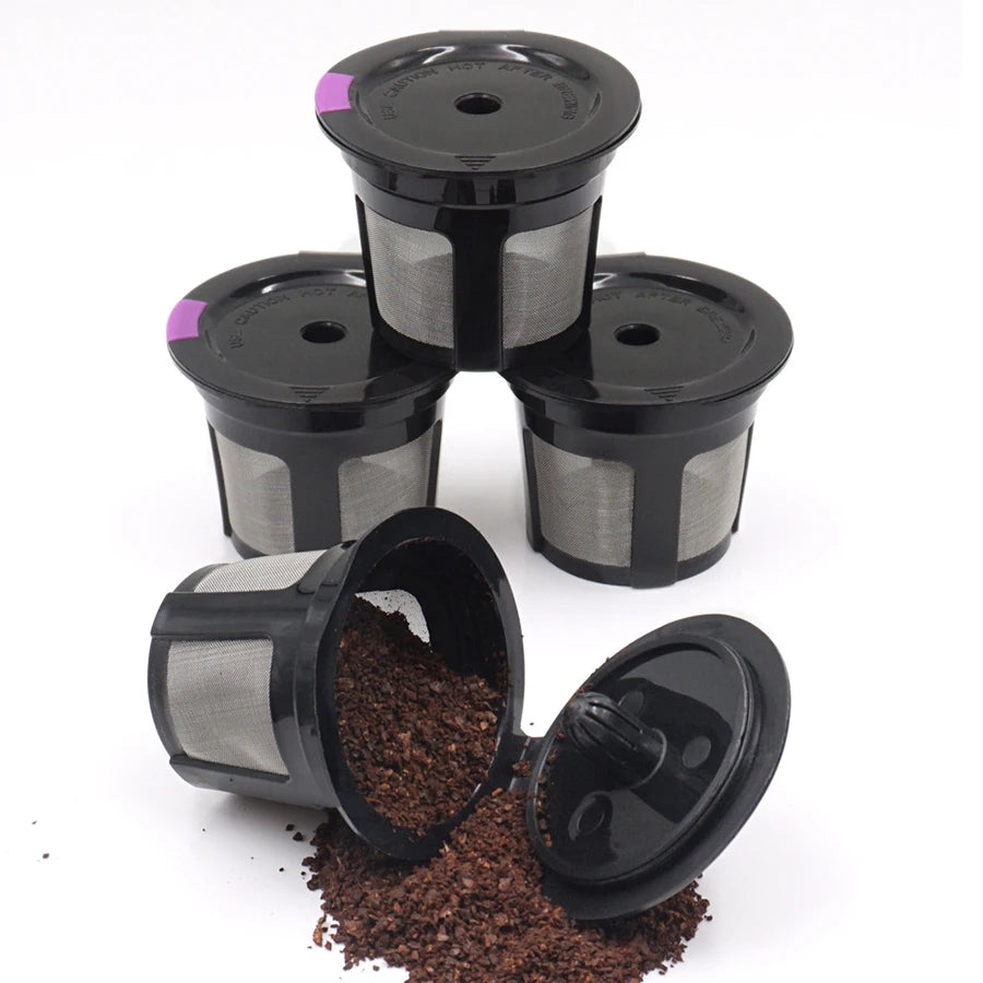 Reusable Coffee Filters For Keurig Reusable K Cup Filters Cups K Cups For Keurig 1.0+2.0 Mini K cup Refillable Pods Coffee Pods