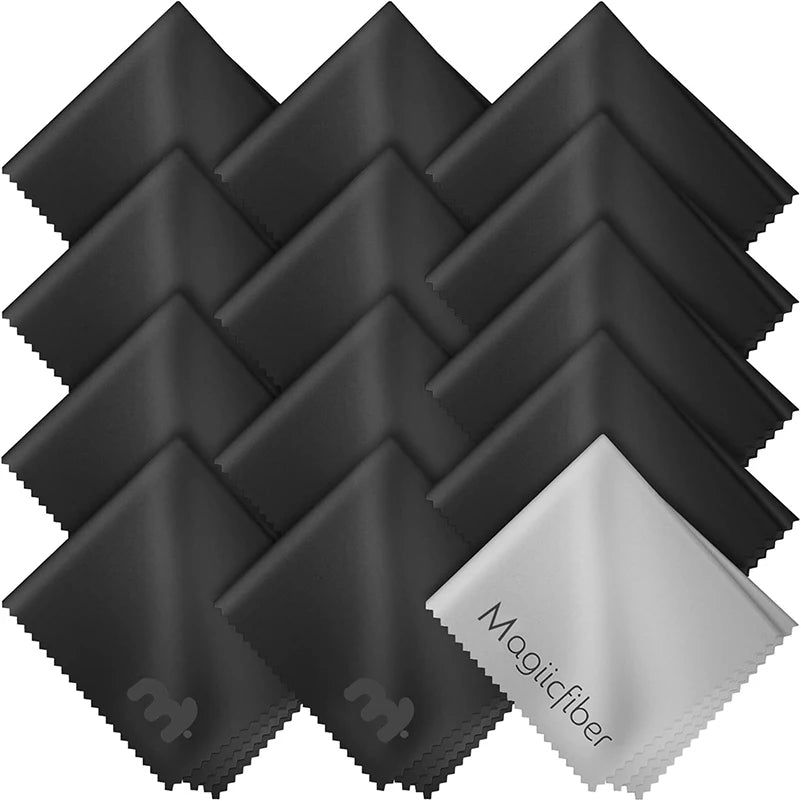 MagiicFiber Microfiber Cleaning Cloths, High Density Non-Streaking Wipes, Soft and Efficient Premium Cleaning Cloths
