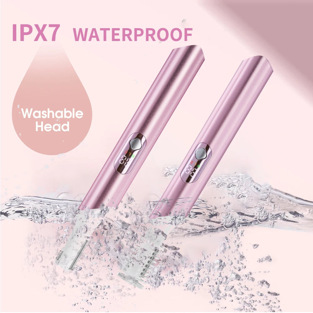 Eyebrow & Nose Trimmer - IPX7 Waterproof Compact